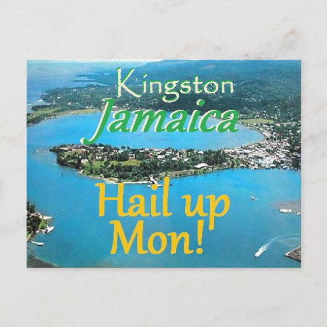 Postal KINGSTON Jamaica (Anverso)