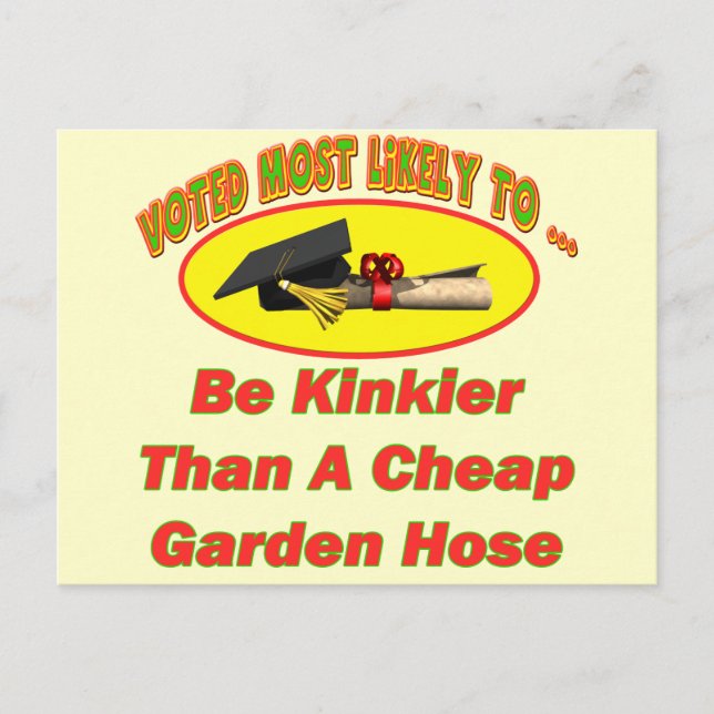 Postal Kinky Garden Hose (Anverso)