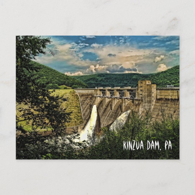 POSTAL KINZUA DAM, PA (Anverso)