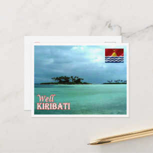 Postal Kiribati - Bien - Vista del mar -