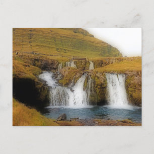 Postal Kirkjufellsfoss, Islandia