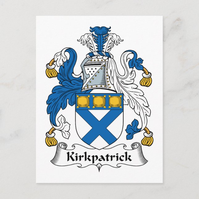 Postal Kirkpatrick Crest (Anverso)
