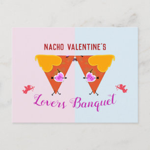 Postal Kissing Nacho Valentine