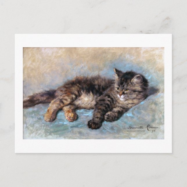 Postal Kitten, Henriette Ronner-Knip (Anverso)