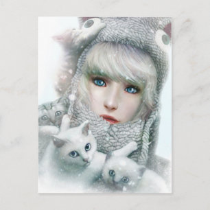 Postal Kitten Winter