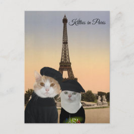 Postal Kitties en París