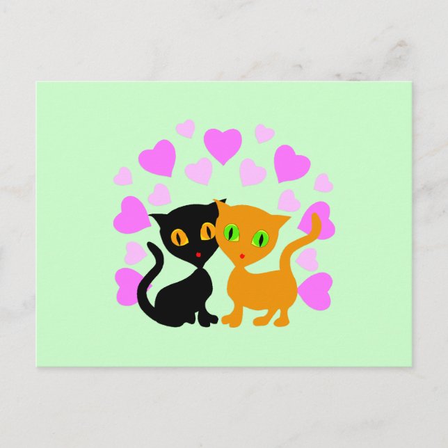 Postal Kitty Love (Anverso)