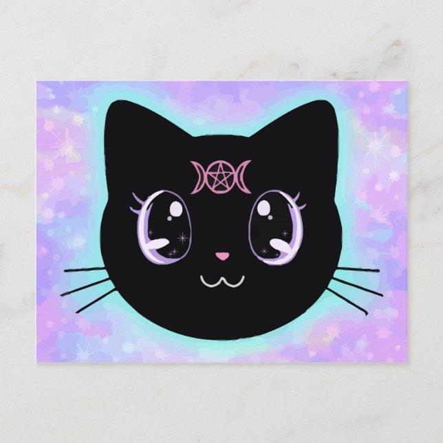 Postal Kitty lunar (Anverso)