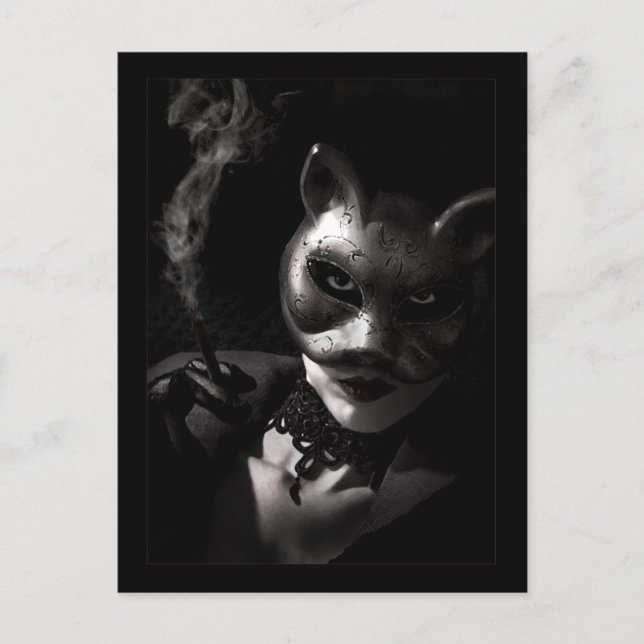 Postal Kitty malo - Postcard (Anverso)