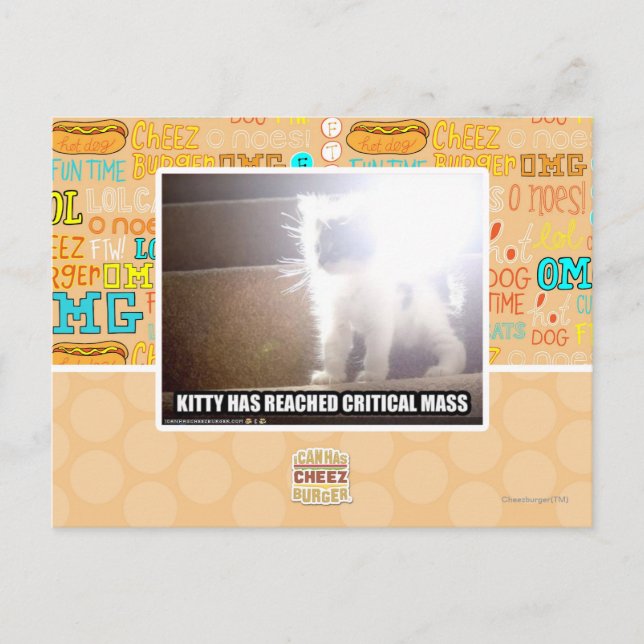 Postal Kitty Masa Crítica (Anverso)