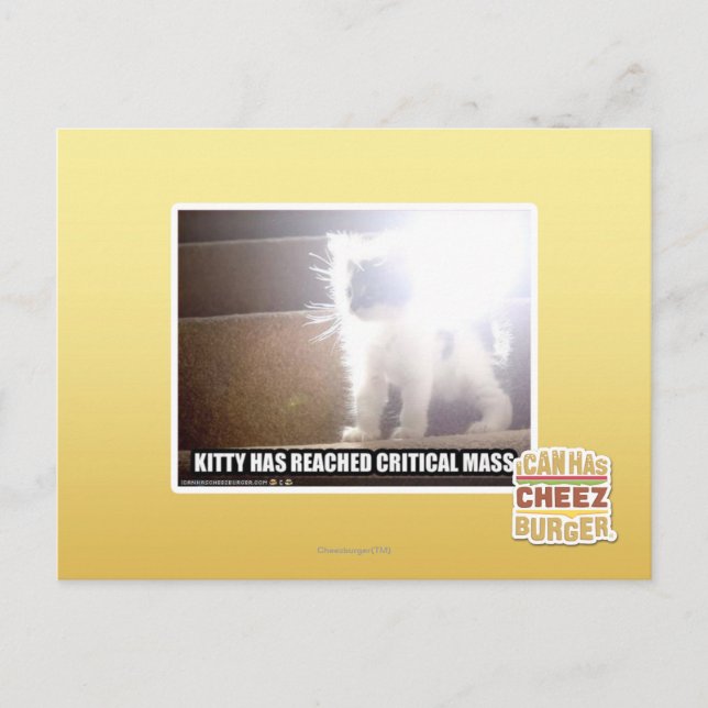 Postal Kitty Masa Crítica (Anverso)