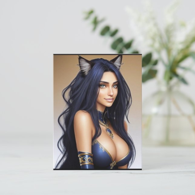 POSTAL KITTY WAIFU 10 (Anverso de pie)