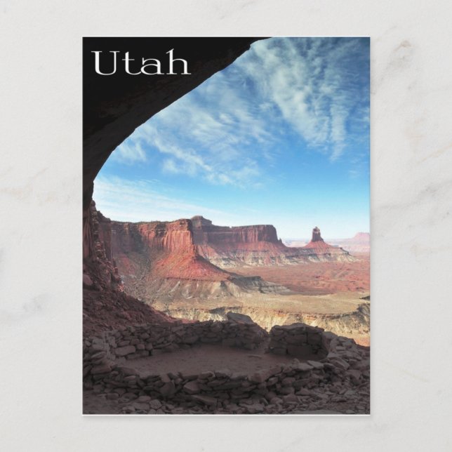 Postal kiva falsa (Anverso)