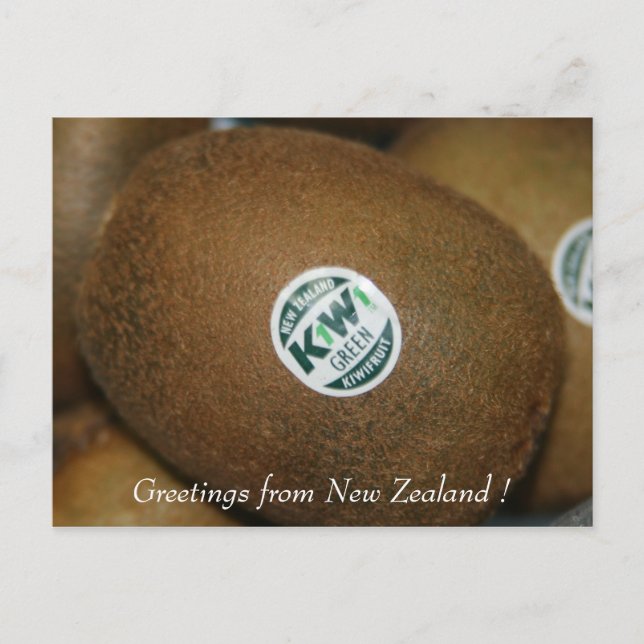 Postal kiwi (Anverso)