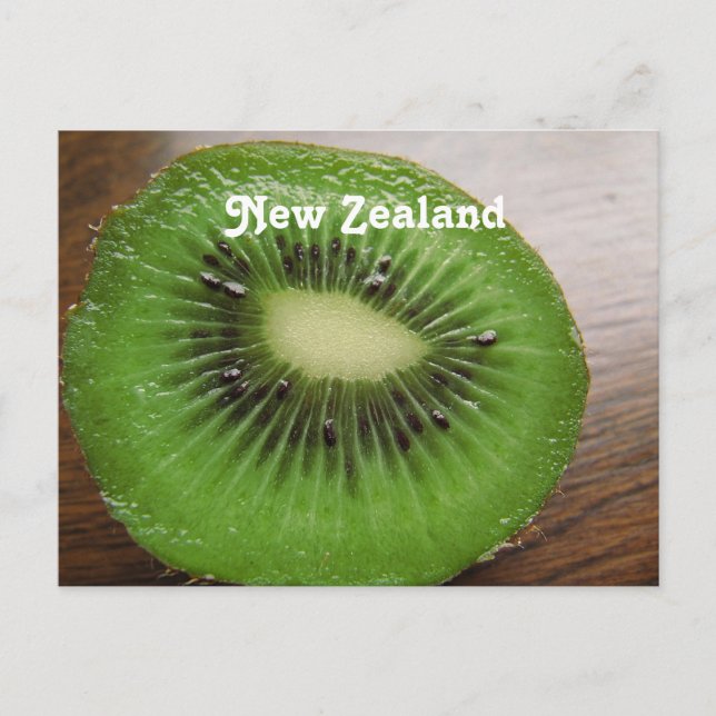 Postal Kiwi de Nueva Zelanda (Anverso)