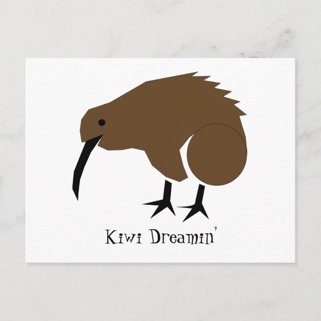 Postal Kiwi Dreamin' (Anverso)