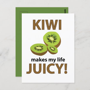 Postal Kiwi Fruit Lover Kiwi