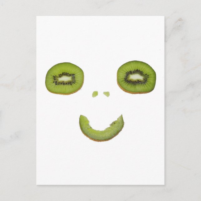 Postal Kiwi - Sonrisa - Postkarte (Anverso)
