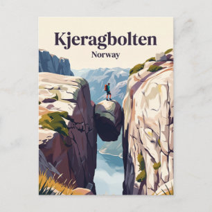 Postal Kjeragbolten Noruega