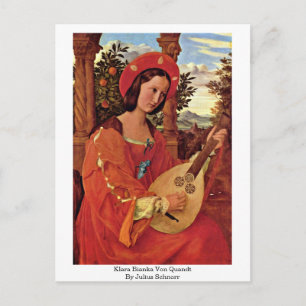 Postal Klara Bianka Von Quandt Por Julius Schnorr