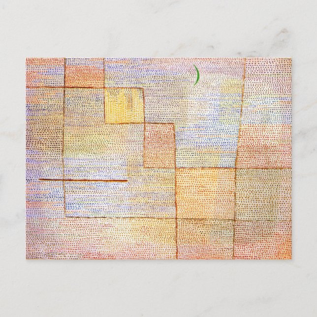 Postal Klee - Aclaración (Anverso)