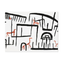 Klee - Animales en un gabinete