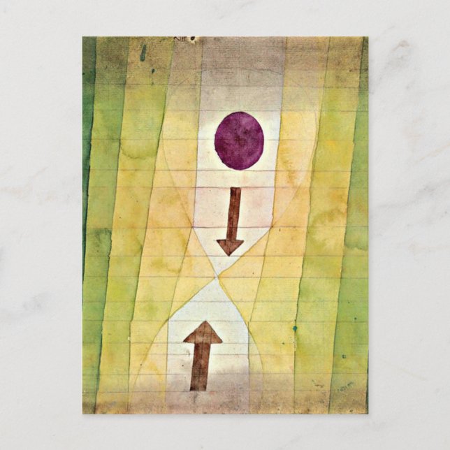 Postal Klee - Antes de la Blitz (Anverso)