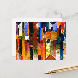 Postal Klee - Antes de la Ciudad