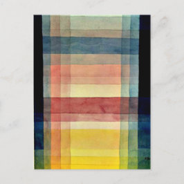 Postal Klee - Arquitectura de la llanura