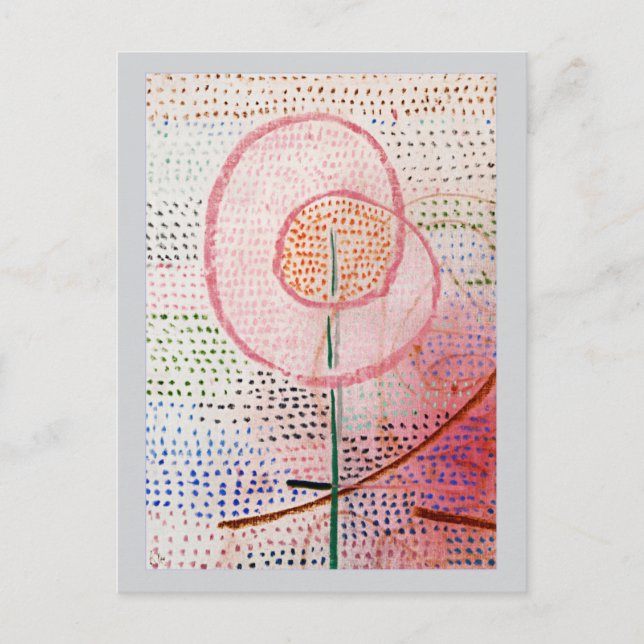 Postal Klee - Blossoming (Anverso)