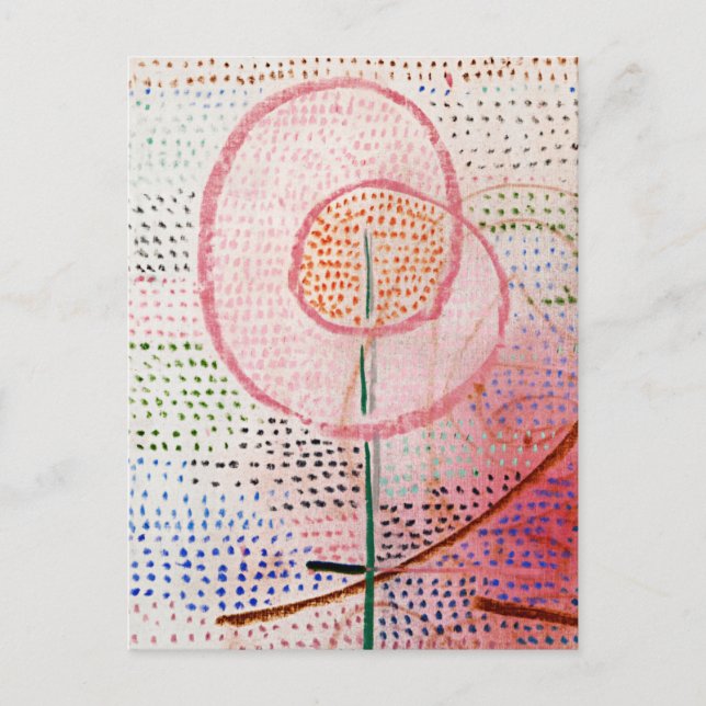 Postal Klee - Blossoming (Anverso)