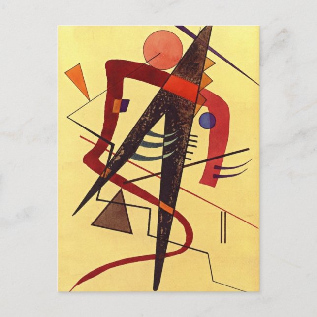 Postal Klee - Cálido (Anverso)