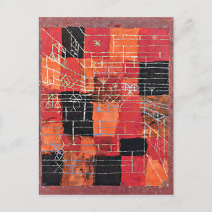 Postal Klee - Configuración, arte abstracto,
