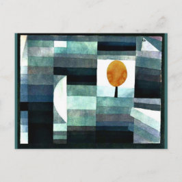 Postal Klee: El mensajero del otoño