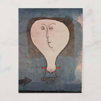 Postal Klee - El miedo a un Chica