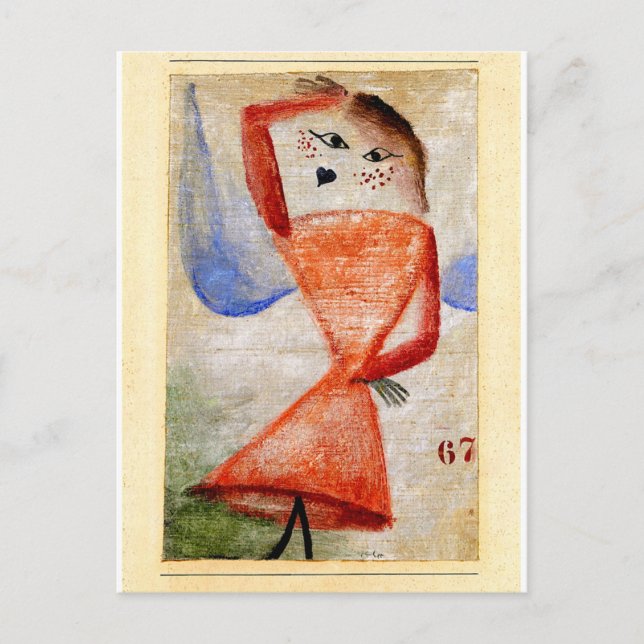 Postal Klee - Fragmento 67 (Anverso)