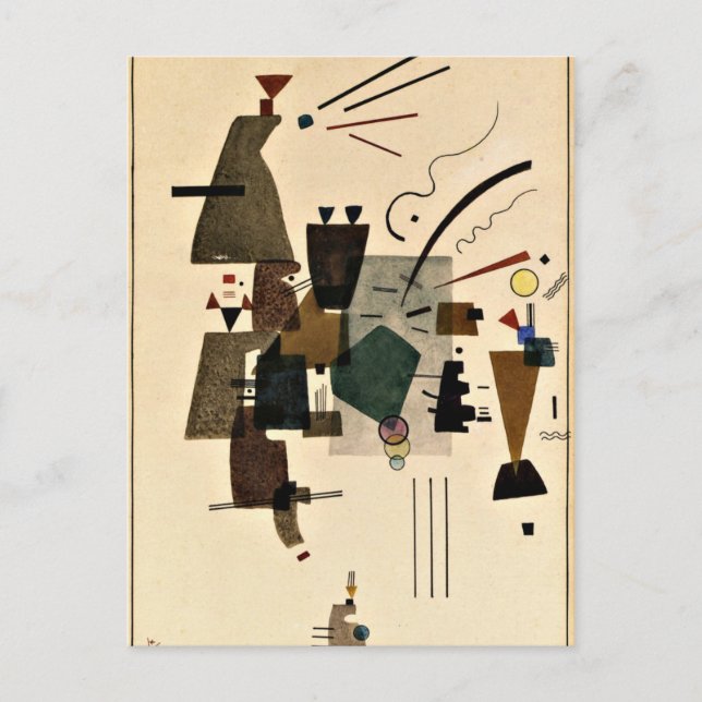 Postal Klee - Guay calentado (Anverso)