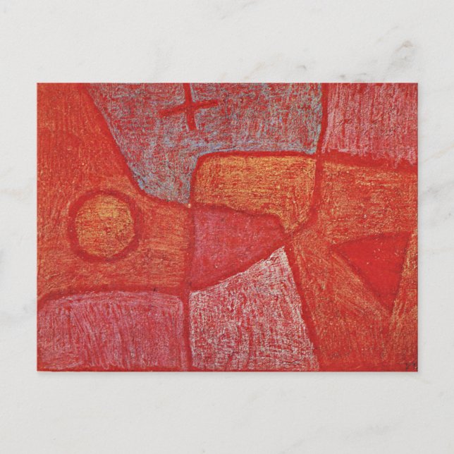 Postal Klee - Heisser Ort (Anverso)