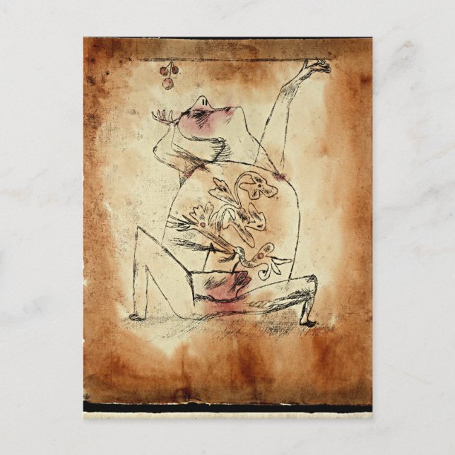 Postal Klee - Los patos de la fertilidad (Anverso)