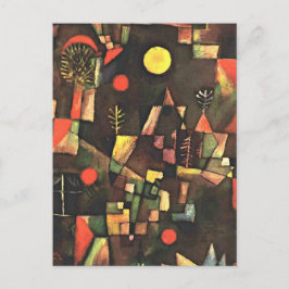 Postal Klee - Luna llena