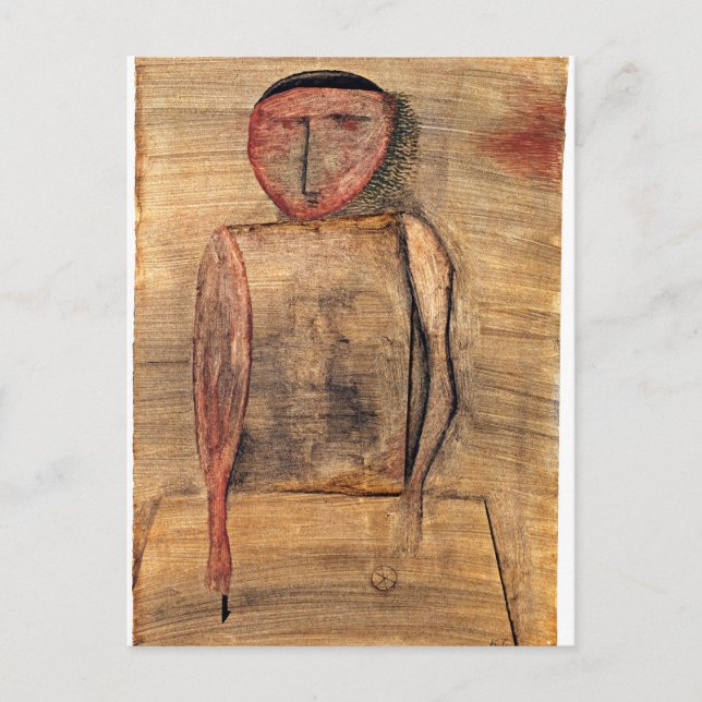 Postal Klee - Médica (Anverso)