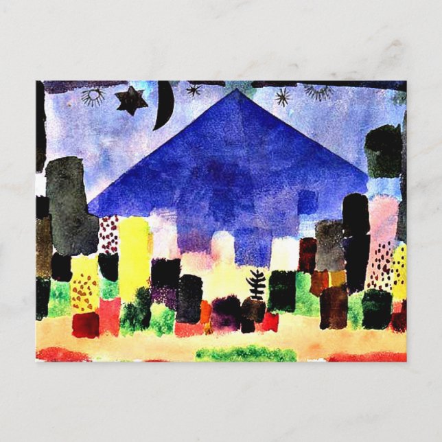 Postal Klee - Monte Niesen (Anverso)