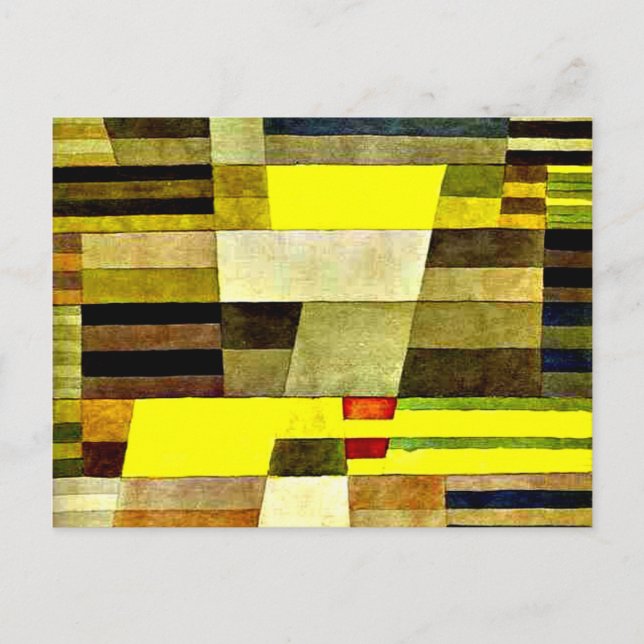 Postal Klee - Monumento (Anverso)