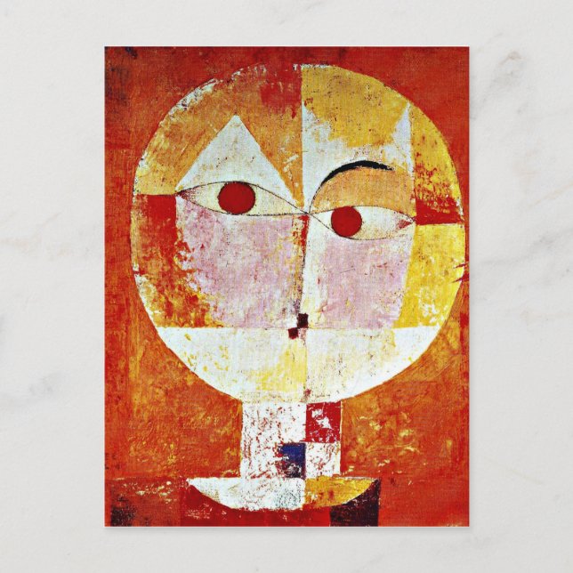 Postal Klee - Senecio (Anverso)