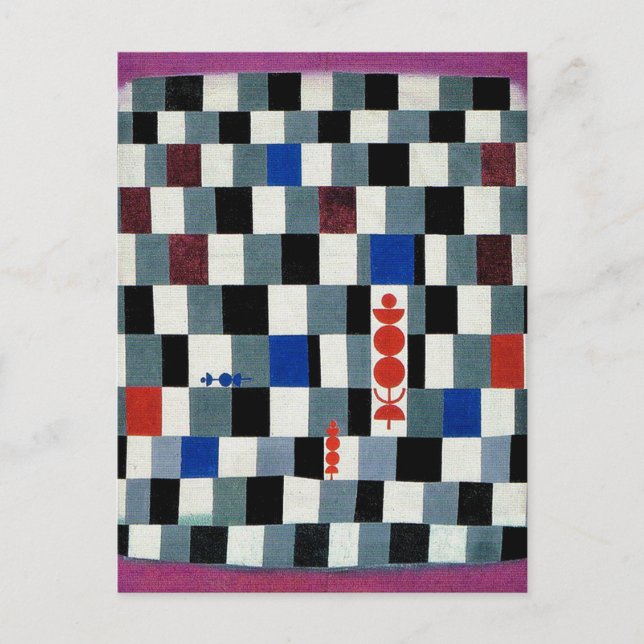 Postal Klee - Super Chess (Anverso)