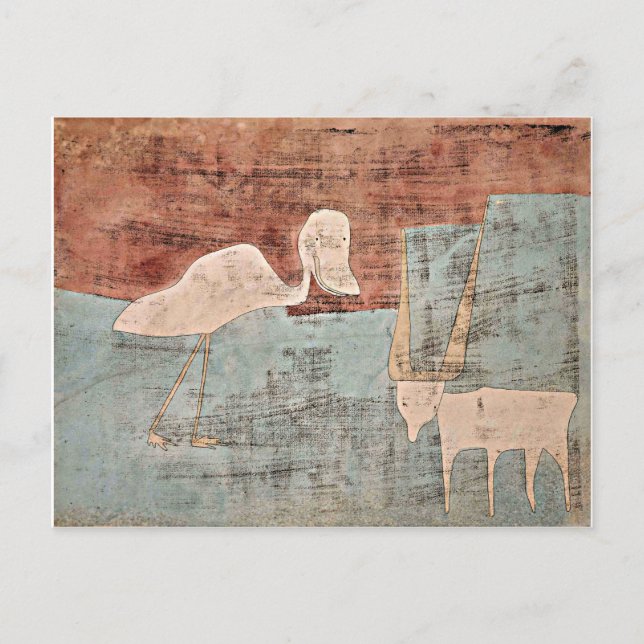 Postal Klee - Tier Freund Schaft (Anverso)