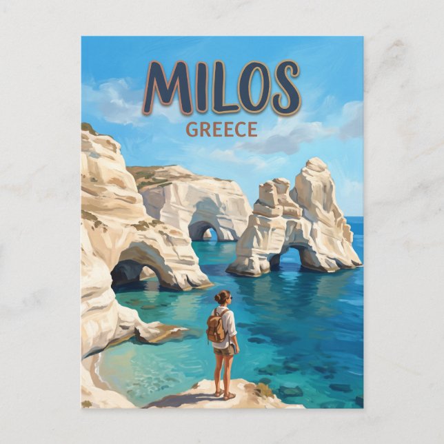 Postal Kleftiko Grecia (Anverso)