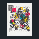Postal Kleine Welten V (Small Worlds V) Wassily Kandinsky<br><div class="desc">Kleine Welten V (Small Worlds V) (1922) impreso en alta resolución por Wassily Kandinsky.</div>