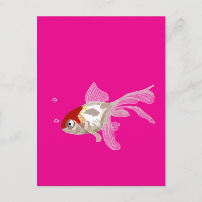 Postal Kleiner Goldfisch -  (Anverso)