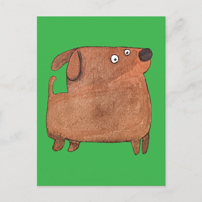 Postal Kleiner Hund (Anverso)